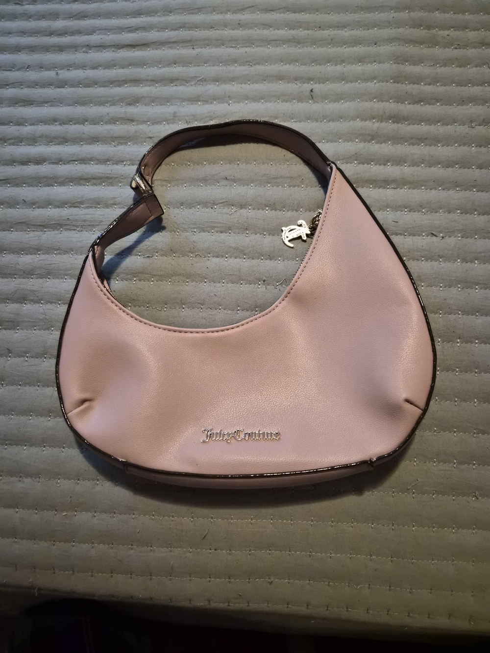 Juicy Couture Pink Crescent Shoulder Bag